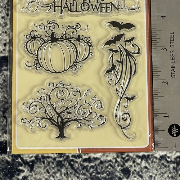 INKADINKADO 98302 CATS AND BATS Stamp set - Picture 5 of 8